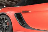 2016-2023 Porsche 718 (982) Boxster/Cayman Carbon Fiber Side Vents - Rax Performance