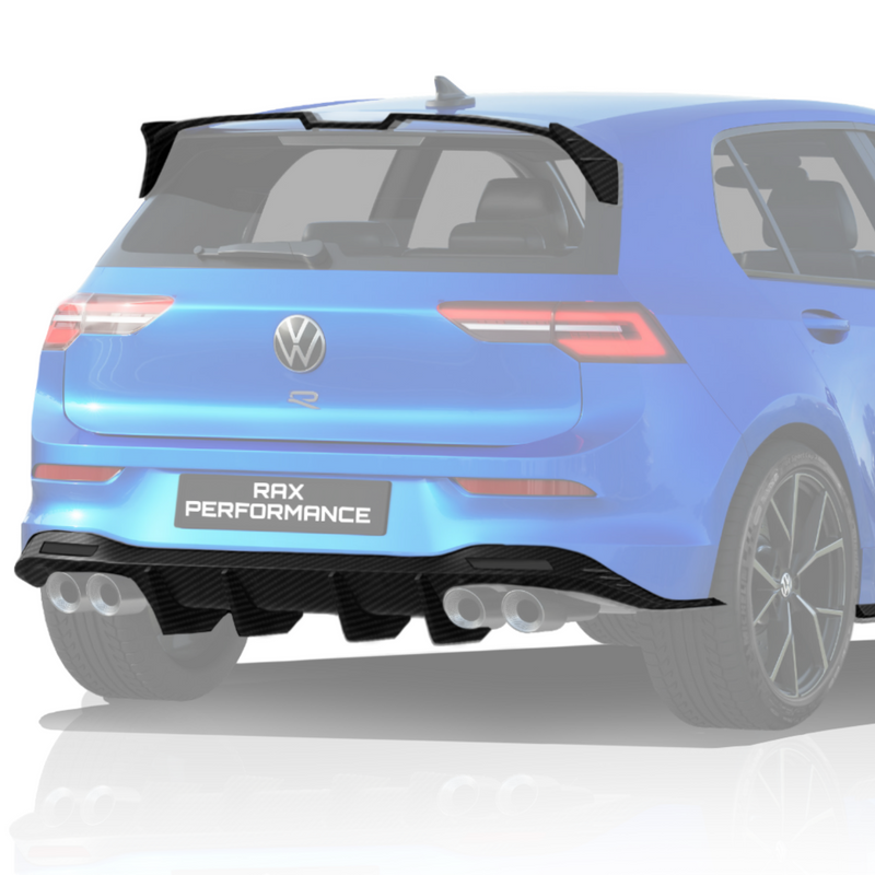 2022-2023 (MK8) Volkswagen VW Golf 8 GTI / R Carbon Fiber Roof Spoiler