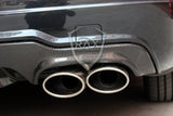 2007-2014 W204 Benz C Class (C300 Sport / C63 AMG) Dry Carbon Fiber Diffuser - Rax Performance