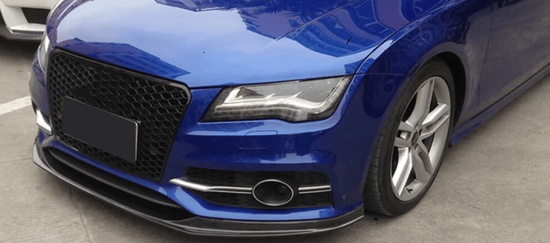 2009-2015 C7 Audi A7 S-line/S7 Carbon Fiber Front Lip Sedan - Rax Performance