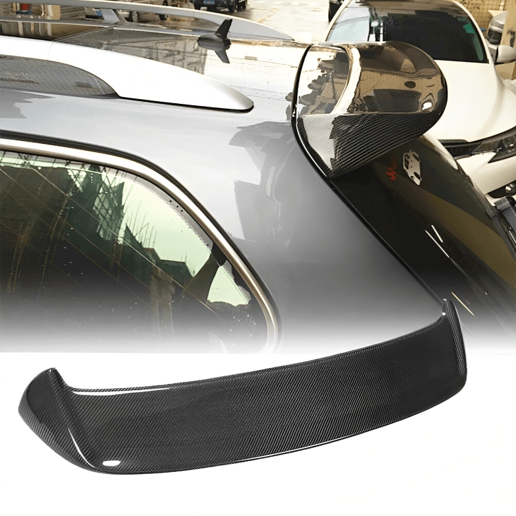 2010-2014 (5K) Volkswagen VW Golf 6 MK6 GTI Wagon Carbon Fiber Roof Spoiler - Rax Performance