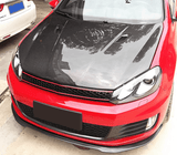 2010-2014 (MK6) Volkswagen VW Golf 6 GTI Carbon Fiber Front Lip - Rax Performance