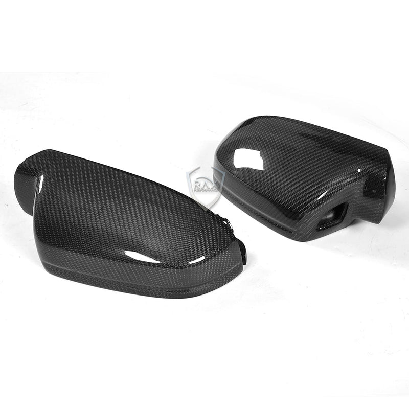 2013-2016 B8.5 A4/S4 & 2008-2016 A5/S5/RS5 Carbon Fiber Mirror Caps Without Side Assist - Rax Performance