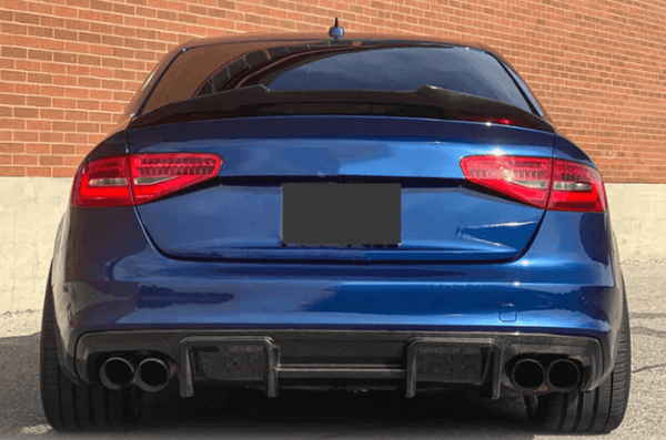 2013-2016 B8.5 Audi S4 Sedan Carbon Fiber Rear Diffuser - Rax Performance