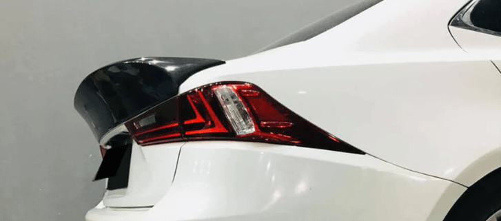 2013-2020 XE30 Lexus IS F-Sport Carbon Fiber Rear Spoiler - Rax Performance