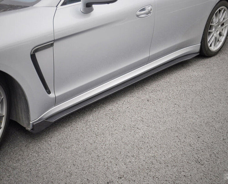 2014-2016 (970) Porsche Panamera Hatchback 5-Door Carbon Fiber Side Skirts - Rax Performance
