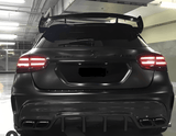 2014-2017 X156 M-Benz GLA Class (GLA45 AMG) Sport Carbon Fiber Rear Diffuser - Rax Performance