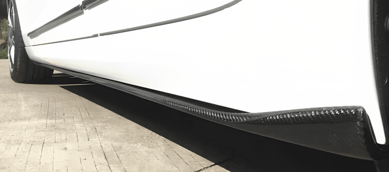 2014-2018 Cadillac ATS 1st generation Carbon Fiber Side Skirts - Rax Performance