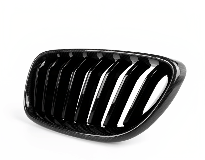 2014-2018 F22/F23 Bmw 2 Series & F87 M2 Carbon Fiber Kidney Grille Set - Rax Performance