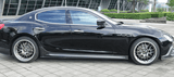 2014-2022 M157 Maserati Ghibli Sedan Carbon Fiber Side Skirts - Rax Performance