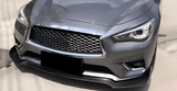 2014- 2022 V37 Infiniti Q50 Sedan Carbon Fiber Front Lip - Rax Performance