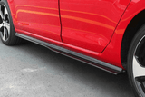2015-2017 (MK7) Volkswagen VW Golf 7 GTI Carbon Fiber Side Skirts - Rax Performance
