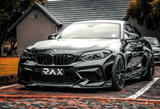 2015-2018 F87 BMW M2 Coupe Carbon Fiber Front Bumper Lip - Rax Performance