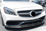 2015-2018 W218 M-Benz CLS Class (CLS63 AMG SPORT) Carbon Fiber Front Lip - Rax Performance