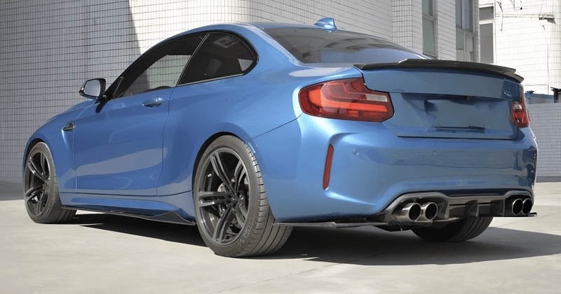 2015-2022 F87 BMW M2 Competition (M2C) Coupe Carbon Fiber Side Skirts - Rax Performance