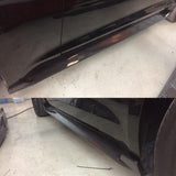 2015-2022 MK6 Ford Mustang GT Coupe/Convertible Carbon Fiber Side Skirts - Rax Performance