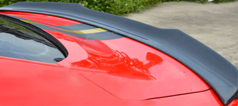2015-2022 MK6 Ford Mustang V6/V8 GT Shelby GT350R EcoBoost Coupe Carbon Fiber Rear Spoiler - Rax Performance