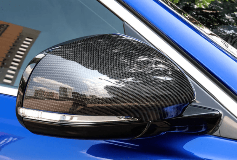 2015-2022 X152 Jaguar F-Type Coupe/Convertible Carbon Fiber Side Mirror Covers - Rax Performance