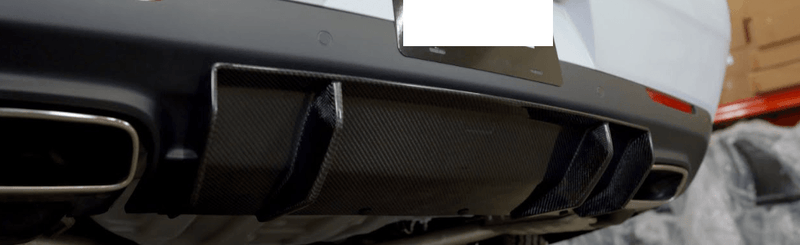 2015-2023 Facelift Dodge Challenger 3rd generation Carbon Fiber Rear Diffuser - Rax Performance