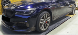 2016-2019 Bmw 7 Series M-Sport Carbon Fiber Front Bumper Lip - Rax Performance