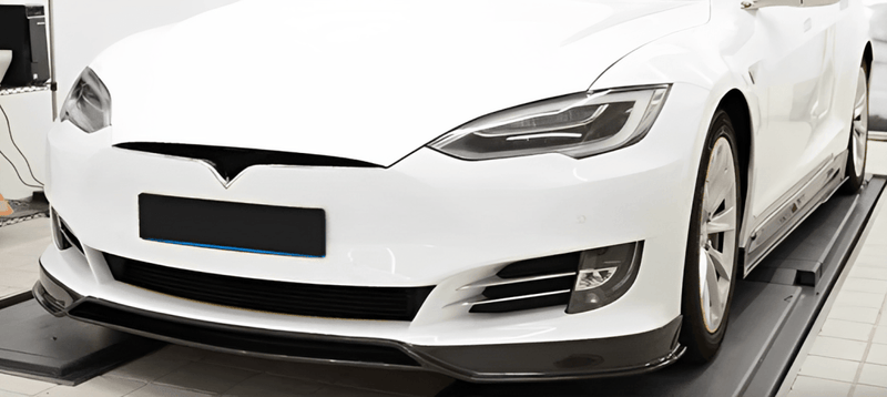 2016-2021 Tesla Model S Sedan Carbon Fiber Front Lip - Rax Performance