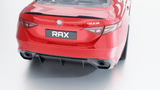 2016-2022 Alfa Romeo Giulia (952) Sedan Carbon Fiber Diffuser With Exhaust Tips - Rax Performance