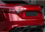 2016-2022 Alfa Romeo Giulia Sedan 4-Door Carbon Fiber Rear Spoiler - Rax Performance