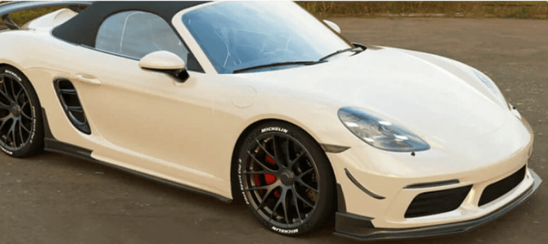 2016-2023 (982) Porsche 718 Boxster/Cayman Carbon Fiber Front Lip - Rax Performance