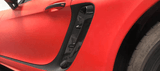 2016-2023 Porsche 718 (982) Boxster/Cayman Carbon Fiber Side Vents - Rax Performance