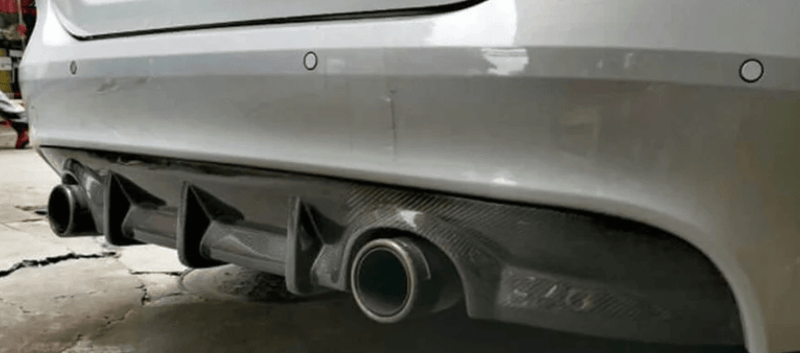2017-2019 X760 Jaguar XE Sedan Carbon Fiber Rear Diffuser - Rax Performance