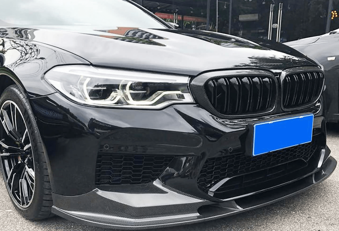 2018-2020 F90 BMW M5 DRY Carbon Fiber Front Lip - Rax Performance