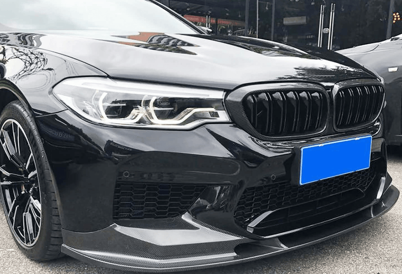 2017-2022 F90 BMW M5 DRY Carbon Fiber Front Lip - Rax Performance