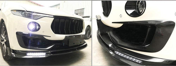 2017-2022 M161 Maserati Levante Sport / Standard Carbon Fiber Front Lip - Rax Performance