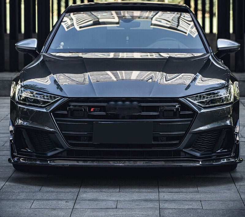 2019-2021 C8 Audi A7 S-line/S7 Carbon Fiber Front Lip Sportback - Rax Performance