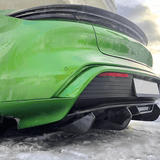 2019-2022 (9J1) Porsche Taycan Sedan Standard/4/4S Carbon Fiber Rear Diffuser - Rax Performance