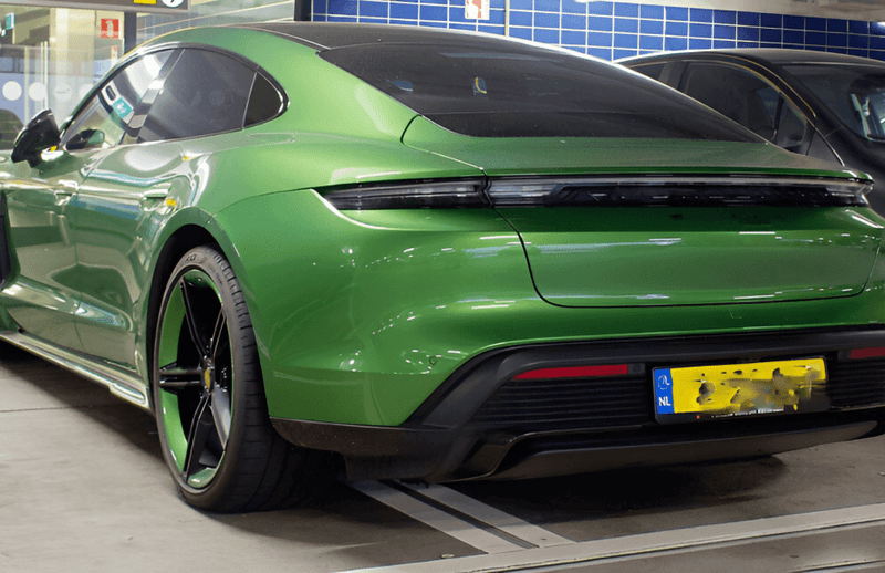 2019-2022 9J1 Porsche Taycan Turbo S Carbon Fiber Rear Diffuser - Rax Performance