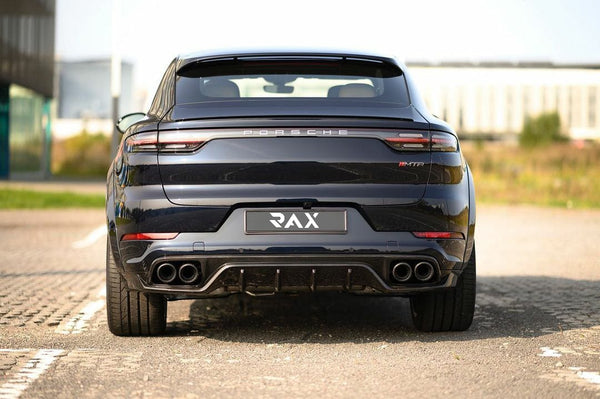 2019-2022 9Y0/9Y3 Porsche Cayenne Carbon Fiber Rear Diffuser - Rax Performance
