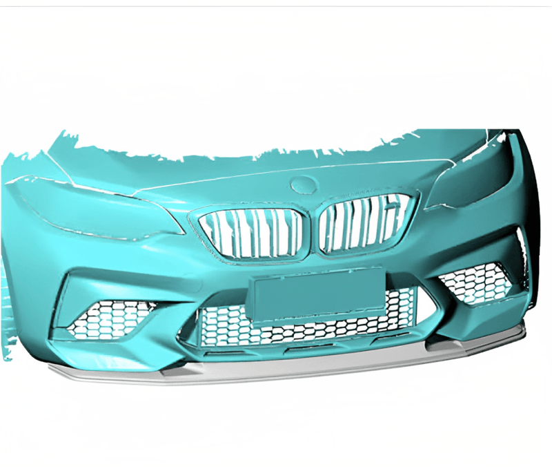 2019-2022 F87 Bmw M2 Competition Coupe Carbon Fiber Front Bumper Lip - Rax Performance