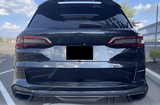 2019-2022 G05 Bmw X5 M-Sport Dry Carbon Fiber Rear Bumper Lip Diffuser - Rax Performance