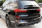 2019-2022 G07 Bmw X7 M-Sport Dry Carbon Fiber Rear Bumper Diffuser Lip - Rax Performance