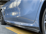 2019-2022 G16 | F93 Bmw 8 Series M-Sport / M8 Gran Coupe Carbon Fiber Side Skirts Extension - Rax Performance