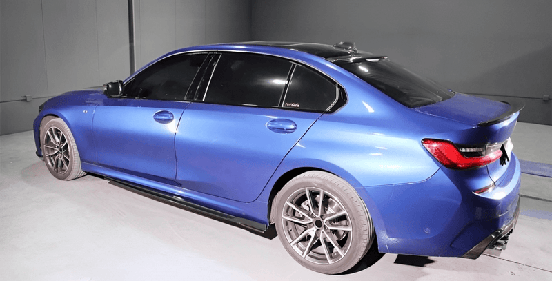 2019-2022 G20 BMW 3 Series M-Sport Sedan Carbon Fiber Side Skirts - Rax Performance