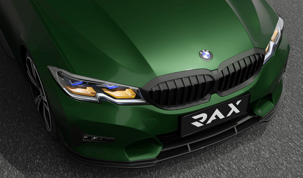 2019-2022 G20 BMW 3 Series Sedan Carbon Fiber Front Lip - Rax Performance