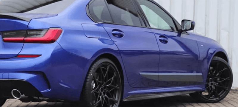 2019-2022 G20 BMW 3 Series (Standard / M-Sport) Sedan Carbon Fiber Side Skirts - Rax Performance