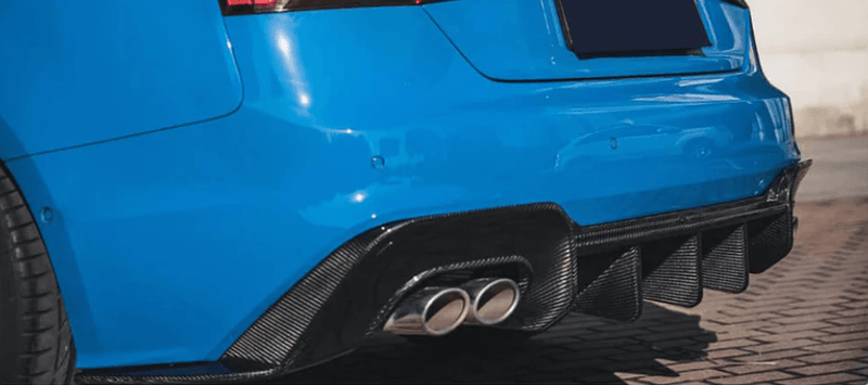 2020-2022 B9.5 Audi A5 S-Line/S5 Carbon Fiber Rear Diffuser Sportback/Coupe/Convertible - Rax Performance
