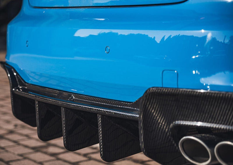 2020-2022 B9.5 Audi A5 S-Line/S5 Carbon Fiber Rear Diffuser Sportback/Coupe/Convertible - Rax Performance