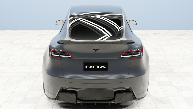 2020-2022 Tesla Model Y Carbon Fiber Rear Diffuser - Rax Performance