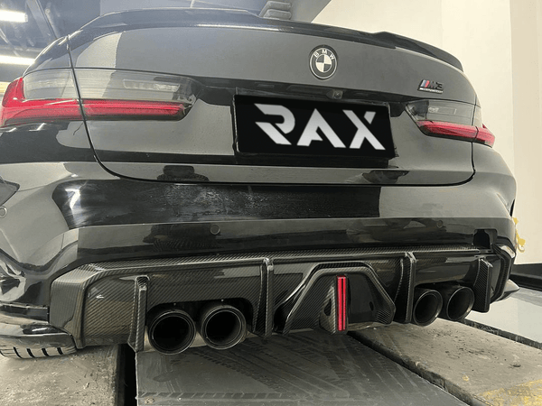 MAX AUTO CARBON kompatibel mit BMW Karbon Carbon Rear Performance