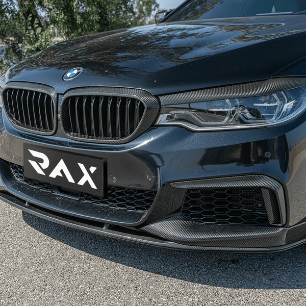 2021-2023 F90 M5 BMW Carbon Fiber Front Bumper Lip - Rax Performance