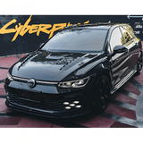 2022-2023 (MK8) Volkswagen Golf 8 GTI Hatchback Carbon Fiber Side Skirts - Rax Performance